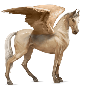 ridepegasus frieserhest svart