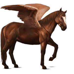 ridepegasus finsk hest linfarget fuks