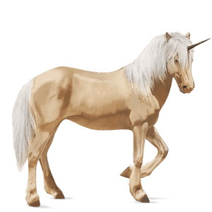 enhjørningsponni kerry bog-ponni palomino