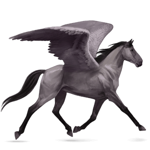 ridepegasus arabisk hest epleskimmel