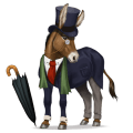 ridehest mycroft holmes-pels