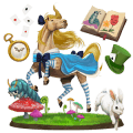 den guddommelige hesten alice i eventyrland 