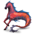 ridehest quarter horse brun