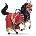 den guddommelige hesten kabuki