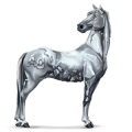 den guddommelige hesten sølv