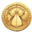 dobbeltsidig medaljong