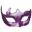 den lilla karnevalmasken