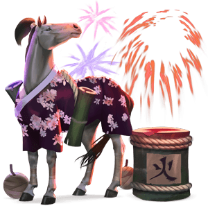 den guddommelige hesten hanabi