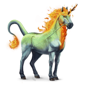 den kinesiske hesten qilin